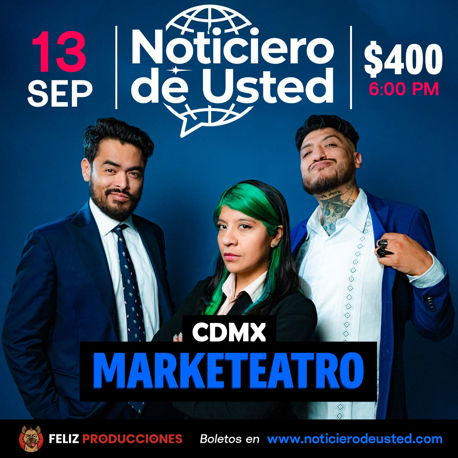 Noticiero de Usted · 13 Sep