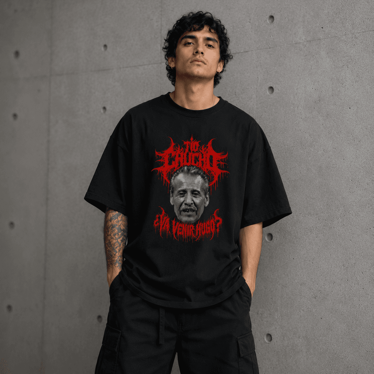 Playera Tío Chucho — Bootleg Tee